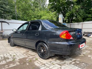 2007 Kia Spectra I Рестайлинг 2, чёрный, 125000 рублей, вид 4