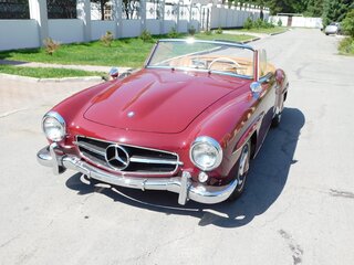1956 Mercedes-Benz SL-Класс 190 I (R121), красный, 12000000 рублей, вид 3