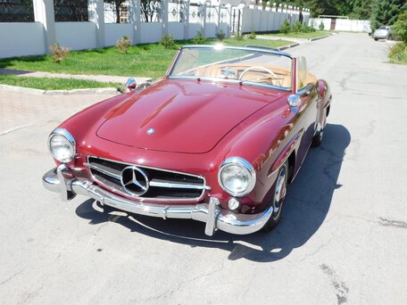 1956 Mercedes-Benz SL-Класс 190 I (R121), красный, 9999999 рублей, вид 3