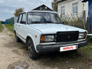 1997 Lada (ВАЗ) 2107, белый, 130000 рублей, вид 2