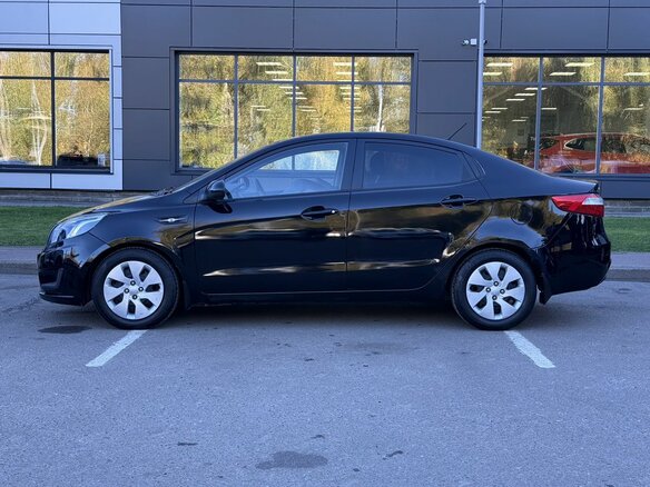 2012 Kia Rio III, чёрный - вид 7
