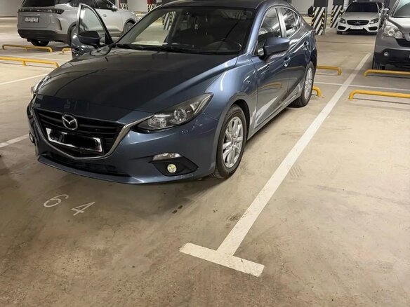 2014 Mazda 3 III (BM), серый, 1300000 рублей