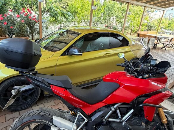 2011 Ducati Multistrada 1200, красный - вид 1