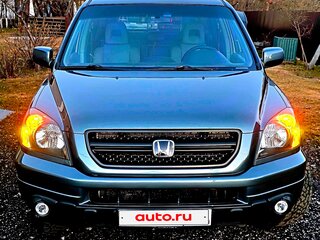 2005 Honda Pilot I, синий, 1750000 рублей, вид 4