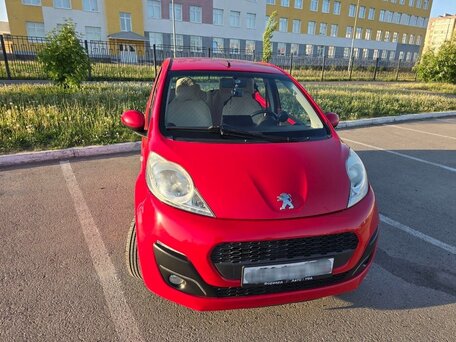 2014 Peugeot 107 I Рестайлинг 2, красный, 630000 рублей, вид 2