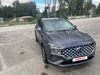 2020 Hyundai Santa Fe IV Рестайлинг, серый, 3250000 рублей, вид 3