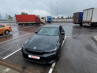 2022 BMW 3 серии 320i VII (G2x) Рестайлинг, чёрный, 5500000 рублей, вид 4