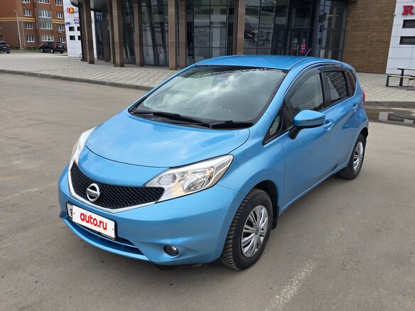 2016 Nissan Note II, голубой, 920000 рублей
