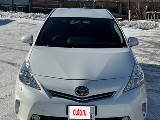 2014 Toyota Prius Alpha I (ZVW40/41), белый, 1530000 рублей, вид 2