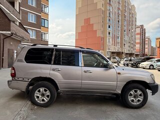 2003 Toyota Land Cruiser 100 Series Рестайлинг 1, серебристый, 1300000 рублей, вид 2