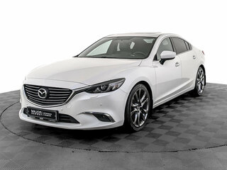2017 Mazda 6 III (GJ) Рестайлинг, белый, 2070000 рублей, вид 1