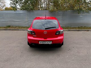 2007 Mazda 3 I (BK) Рестайлинг, красный, 325000 рублей, вид 5