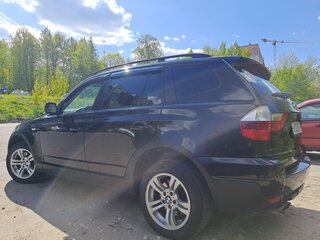 2008 BMW X3 25i I (E83) Рестайлинг, чёрный, 835000 рублей, вид 4