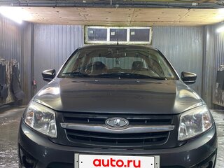 2016 Lada (ВАЗ) Granta I, серый, 380000 рублей, вид 3