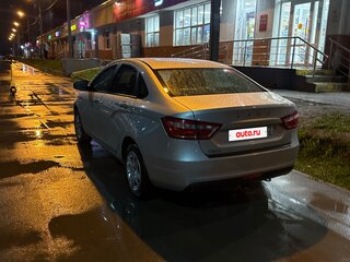2016 Lada (ВАЗ) Vesta I, серебристый, 800000 рублей, вид 2
