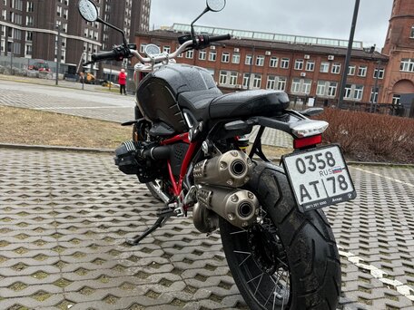 2021 BMW R Nine T Scrambler, красный, 1700000 рублей, вид 2