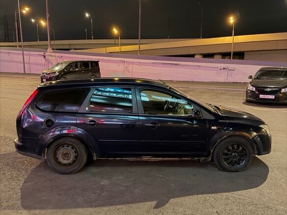 2006 Ford Focus II, синий - вид 3