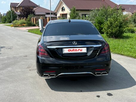 2020 Mercedes-Benz S-Класс 450 Long VI (W222, C217) Рестайлинг, чёрный, 11890000 рублей, вид 3