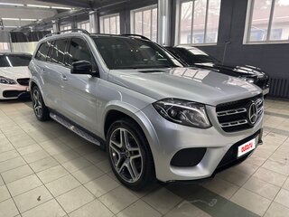 2018 Mercedes-Benz GLS 350 d I (X166), серебристый, 3999999 рублей, вид 4