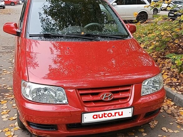 2004 Hyundai Matrix I, красный
