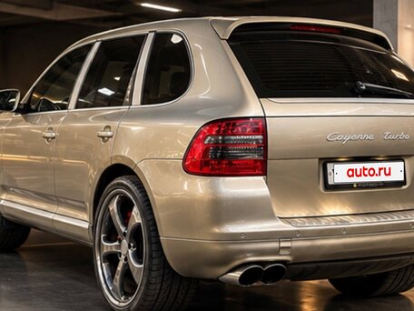 2006 Porsche Cayenne Turbo S I (955), золотистый, 1555555 рублей, вид 4