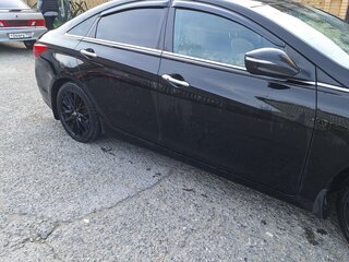 2011 Hyundai Sonata VI (YF), чёрный, 855000 рублей, вид 4