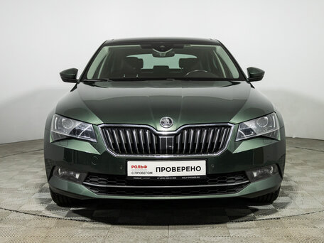 2018 Skoda Superb III, зелёный, 2049585 рублей, вид 2
