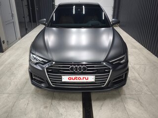 2020 Audi A6 40 TDI V (C8), серый, 4150000 рублей, вид 4