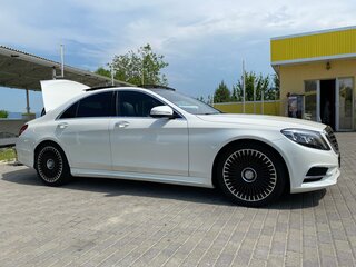 2015 Mercedes-Benz S-Класс 400 VI (W222, C217), белый, 2600000 рублей, вид 3