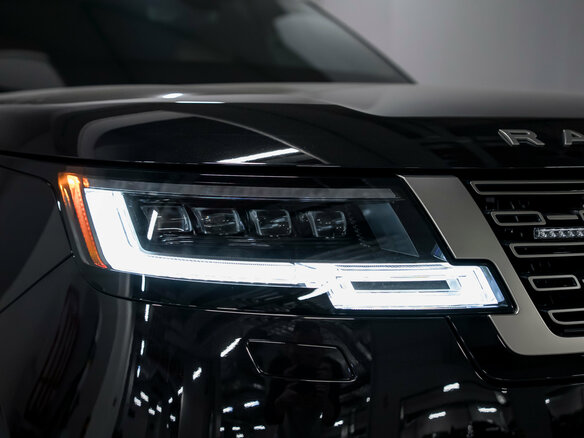 2025 Land Rover Range Rover P530 MHEV Long V, чёрный - вид 4