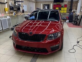 2015 Skoda Octavia RS III, красный, 1990000 рублей, вид 2