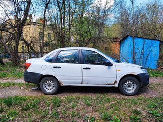 2016 Lada (ВАЗ) Granta I, белый, 240000 рублей, вид 5