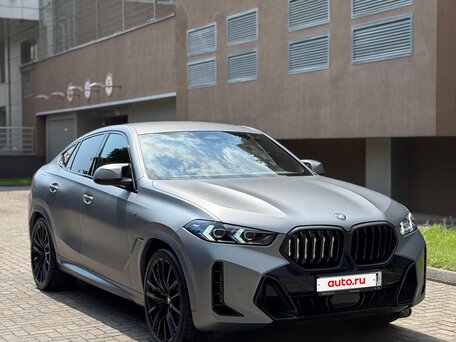 2023 BMW X6 40d III (G06) Рестайлинг, серый, 12100000 рублей, вид 3