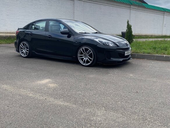 2011 Mazda 3 II (BL) Рестайлинг, чёрный, 1000000 рублей - вид 3