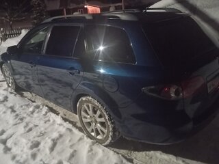 2005 Mazda 6 I (GG) Рестайлинг, синий, 370000 рублей, вид 2