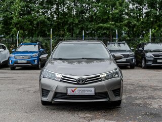 2014 Toyota Corolla XI (E160, E170, E180), бежевый, 1220000 рублей, вид 3