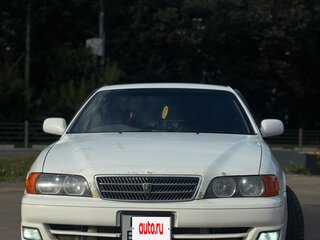 2001 Toyota Chaser VI (X100) Рестайлинг, белый, 1300000 рублей, вид 4
