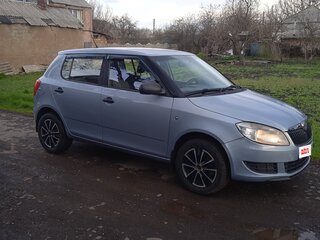2010 Skoda Fabia II Рестайлинг, голубой, 500000 рублей, вид 3