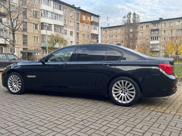 2008 BMW 7 серии 740i V (F01/F02/F04), чёрный, 1580000 рублей - вид 7