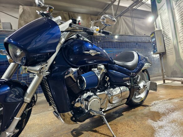 2012 Suzuki Boulevard M109R, синий, 1050000 рублей - вид 4