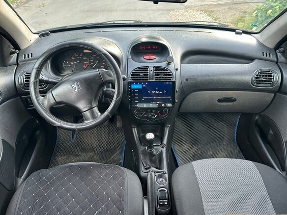 2007 Peugeot 206, серый, 215000 рублей - вид 7