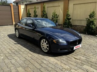 2012 Maserati Quattroporte Sport GT S V Рестайлинг, синий, 5000000 рублей, вид 2