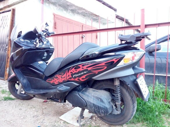 2009 Honda Forza, чёрный, 180000 рублей