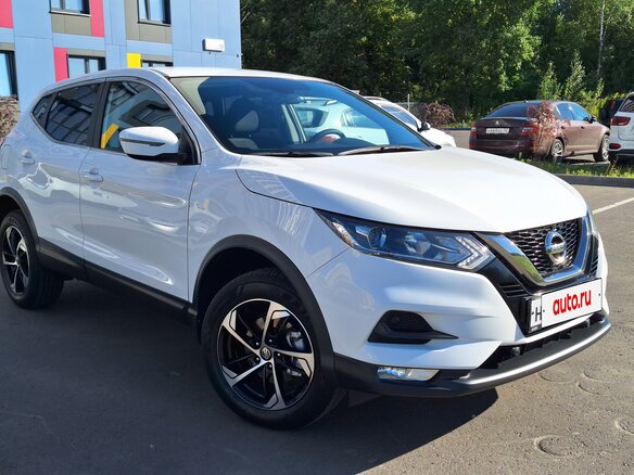 2019 Nissan Qashqai II Рестайлинг, белый, 2399000 рублей