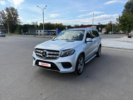 2018 Mercedes-Benz GLS 350 d I (X166), серебристый, 5099000 рублей, вид 2