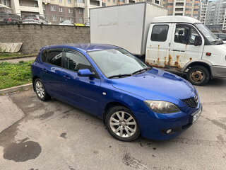 2007 Mazda 3 I (BK) Рестайлинг, синий, 430000 рублей, вид 5