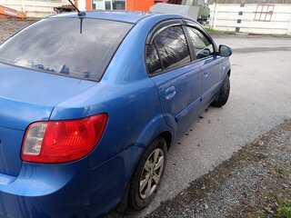 2010 Kia Rio II Рестайлинг, синий, 620000 рублей, вид 4