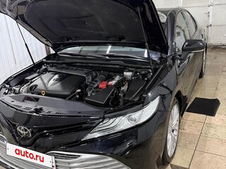 2019 Toyota Camry VIII (XV70), чёрный, 3800000 рублей, вид 5