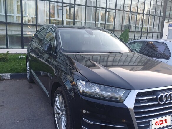 2015 Audi Q7 II (4M), чёрный, 2900000 рублей - вид 3