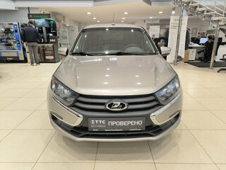 2020 Lada (ВАЗ) Granta I Рестайлинг, серый, 770000 рублей, вид 2